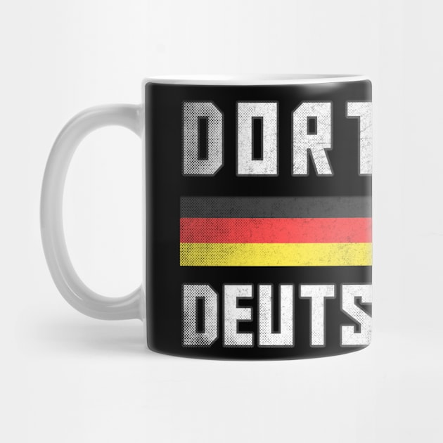 Dortmund / Germany Faded Style Region Design by DankFutura